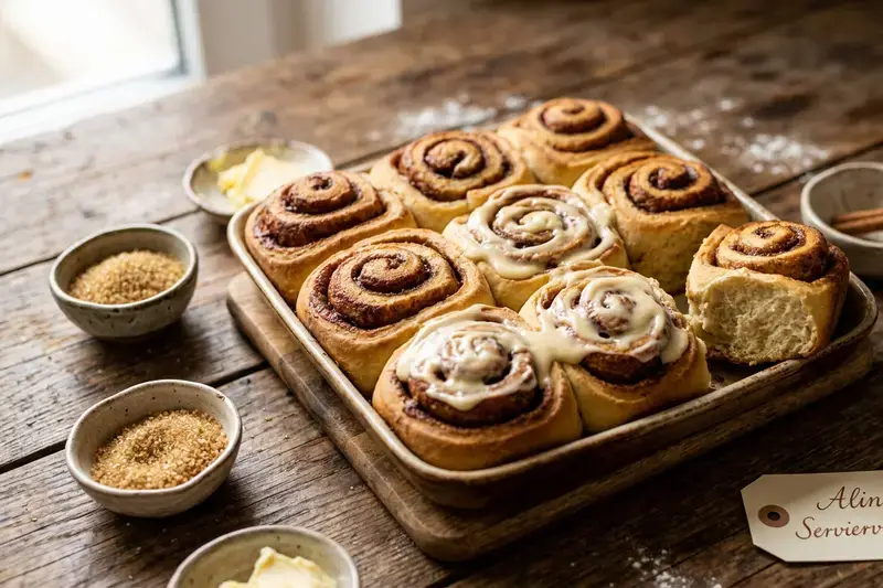 Zarte Zimtschnecken wie von Oma