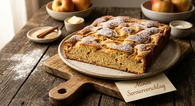 Zarter Apfelkuchen