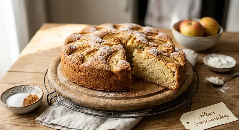 Zarter Apfelkuchen