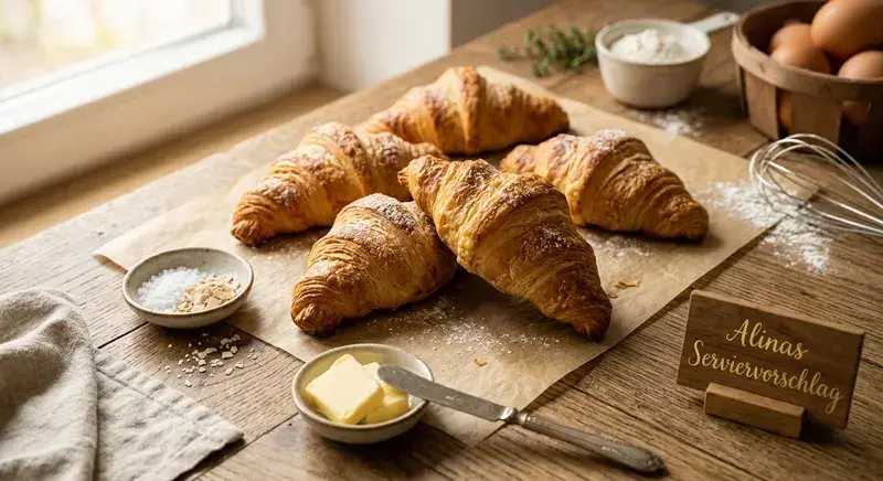 Zarter Butter-Croissant wie von Oma