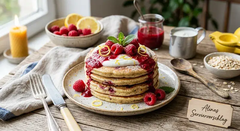 Zarter Himbeer Zitronenkuchen