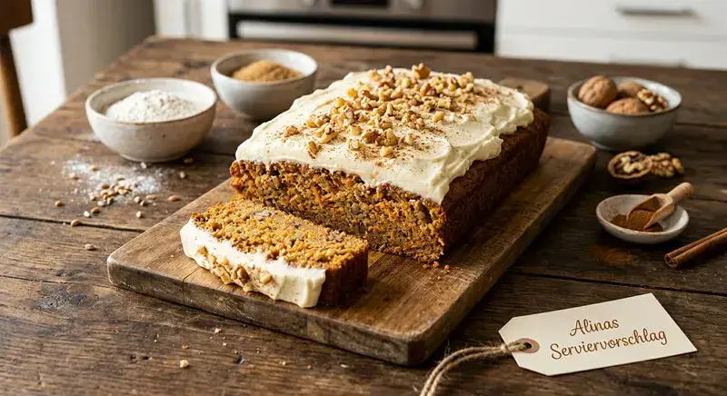 Zarter Karottenkuchen