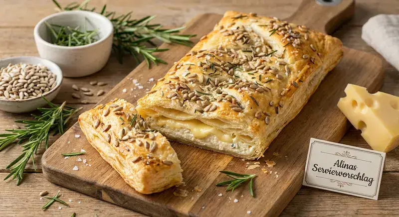 Zarter Käse-Strudel zum Niederknien