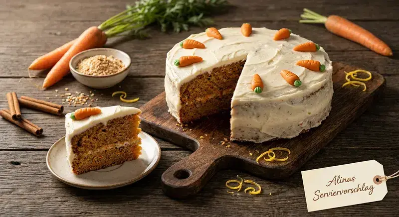 Zarter Möhrenkuchen