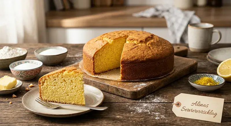 Zarter Rührkuchen