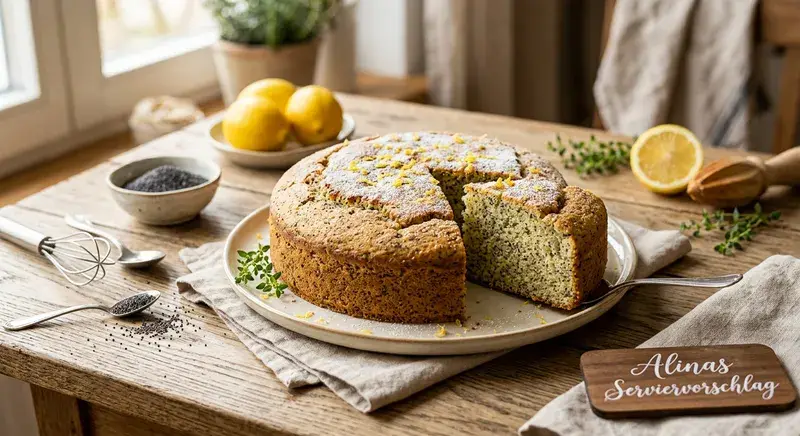 Zitronen-Mohn Wolke Low-Carb Glück