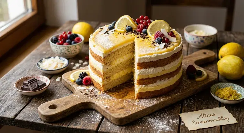 Zitronentorte & Torte in unter 15 Minuten 2 Rezepte meinen neuen