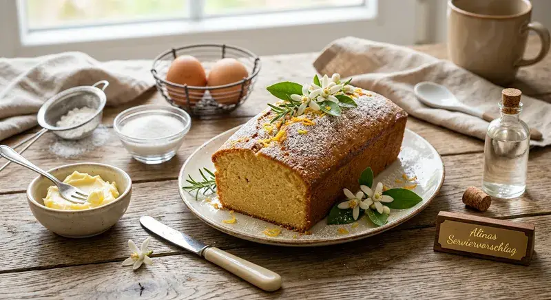 Zitrusblüten Zauber Cloud Madeira Kuchen