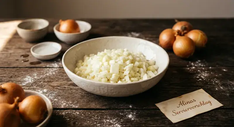 Zwiebel schneiden ohne Tränen Profi Tipp und Osteraktion