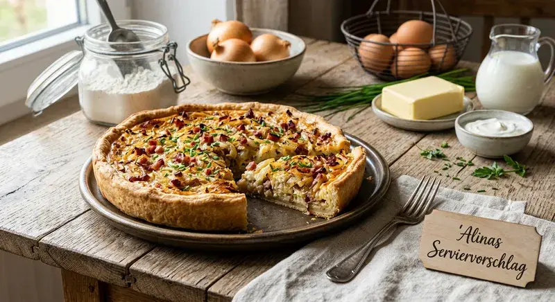 Schwäbischer Zwiebelkuchen